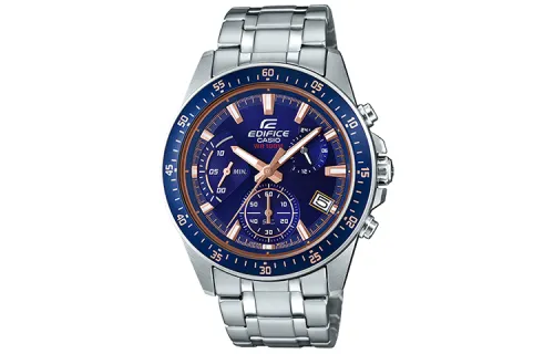 CASIO Men EDIFICE Blue Watch EFV-540D-2A