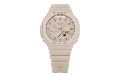 CASIO Women's Liquid Crystal/Analog Dual Display Series Pink Watch