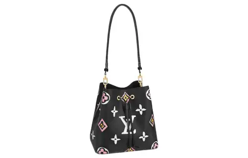 LOUIS VUITTON Neonoe Mm Wild At Heart Black