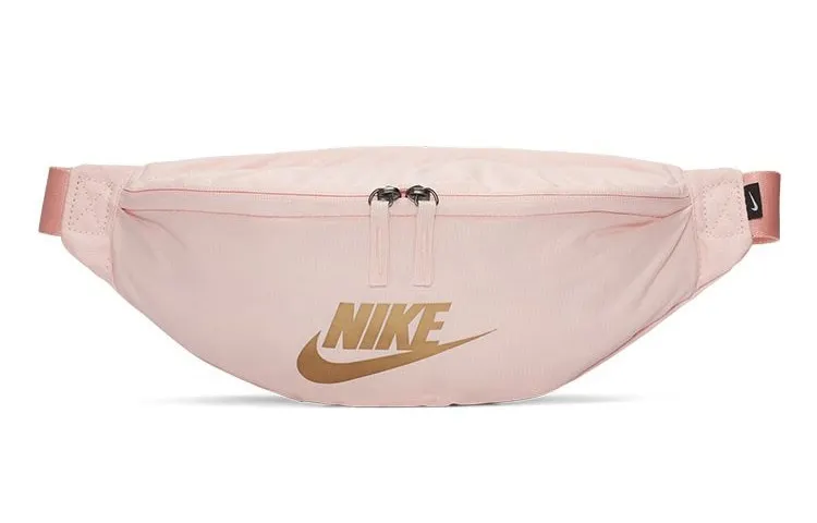 Nike Heritage Polyester Crossbody Bag, Fanny Pack Regular Unisex Pink