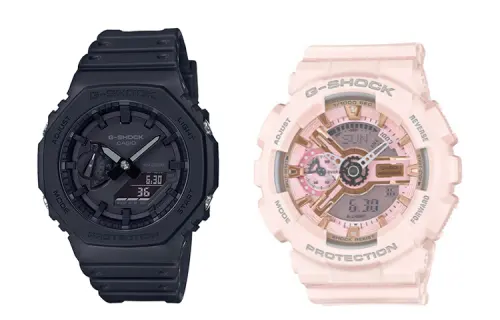 CASIO Unisex Pair Table Series Black Watch