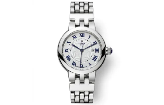 TUDOR Rose Collection Automatic Mechanical Movement 100m Waterproof Women's Watch 30mm White Dial