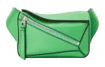 LOEWE Puzzle Smooth Calfskin Fanny Pack Mini Men's Apple Green