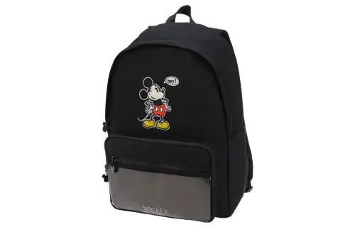 Li Ning Disney, Collaboration Sports Life Collection Fabric Backpack Regular Unisex Black