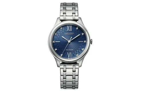CITIZEN Ecology Drive Collection Light Powered Quartz Movement Stainless Steel Strap Watch