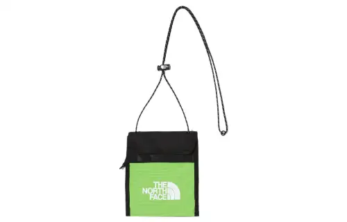 THE NORTH FACE 0.8L Halter Bag, Cell Phone Pouch, Shoulder Bag, Crossbody Bag, Outdoor Bag Polyester Apple Green Unisex