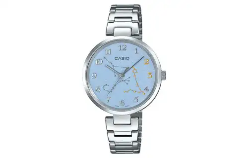 CASIO Women's Standard Series Blue Watch LTP-E05D-2A