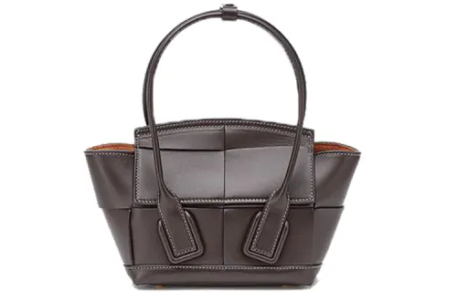 Bottega Veneta ARCO Smooth Finish Calfskin Bow And Arrow Bag, Portable Crossbody Bag, Shoulder Bag Mini Women's