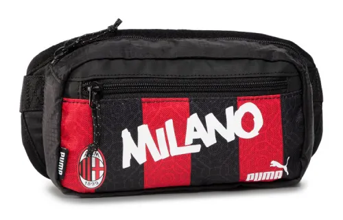 PUMA Fabric Fanny Pack Unisex Black Red