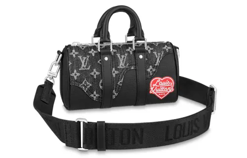 LOUIS VUITTON X Nigo Keepall Xs Monogram Black
