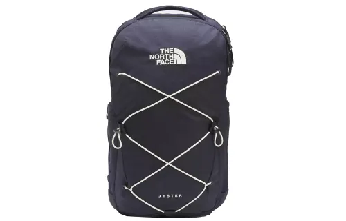 THE NORTH FACE Jester 28L Zip Closure Backpack Outdoor Bag Polyester Dark Blue Men's