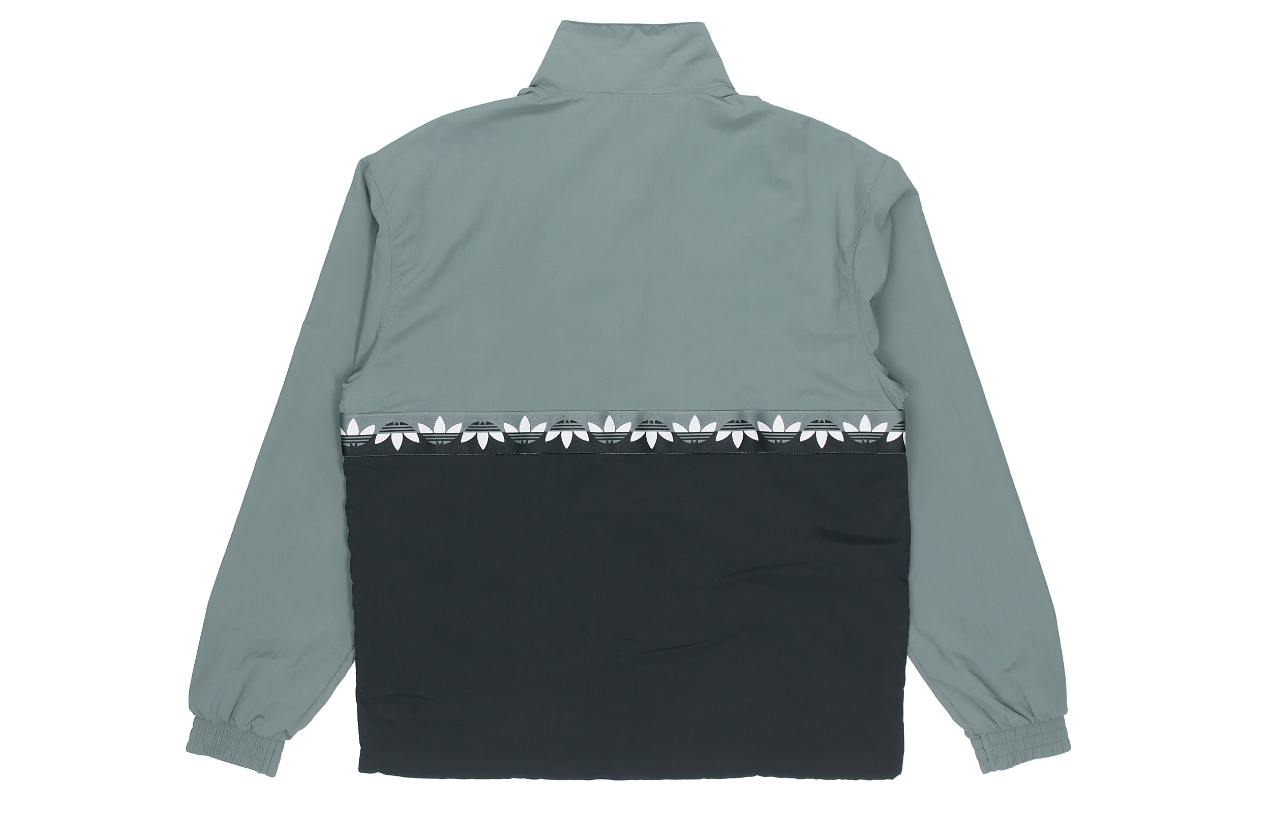 Мужская куртка adidas Originals Adicolor Slice Trf Tt (черно-синяя) — фото 2