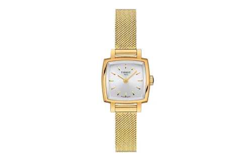 TISSOT Le Ai Collection Quartz Movement 30m Waterproof Women's Watch 20mm Silver Dial Stainless Steel Case