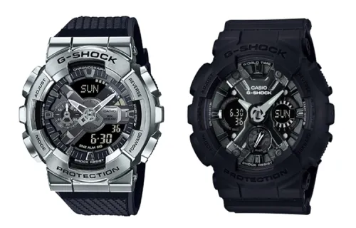 CASIO Unisex Pair Table Series Black Watch