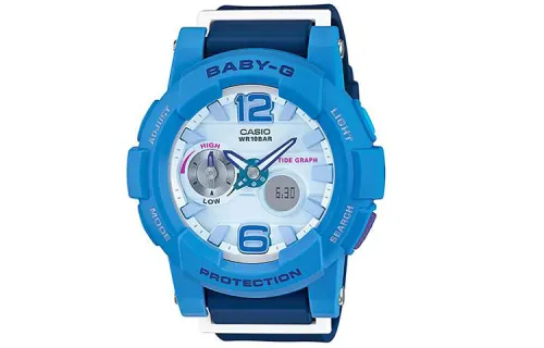 CASIO Women's BABY-G Blue Watch BGA-180-2B3