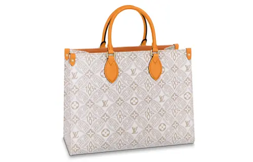 LOUIS VUITTON Onthego Cruise 22 Mm Ecru/Caramel