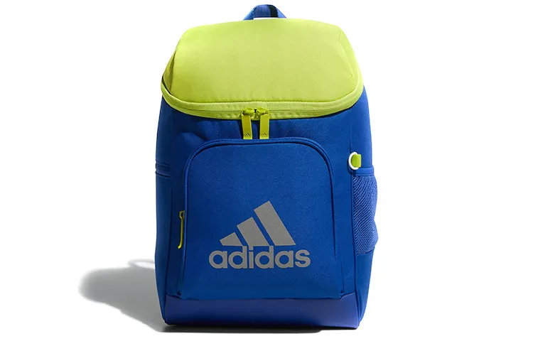 Adidas Recycled Material Polyester Backpack Regular Men's Blue Green