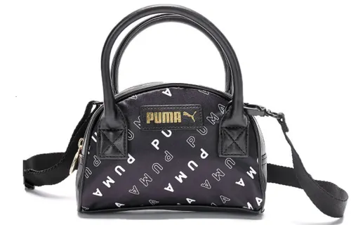 PUMA Artificial Leather Shoulder Bag, Crossbody Bag, Handbag Regular Unisex Black
