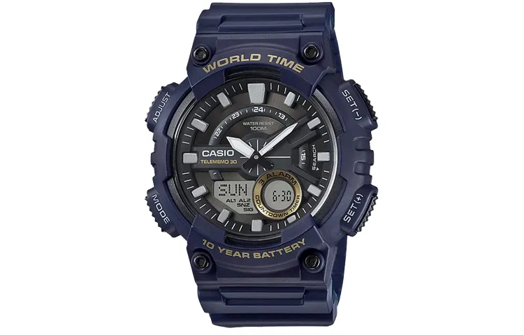 CASIO Men YOUTH Blue Watch AEQ-110W-2AVDF