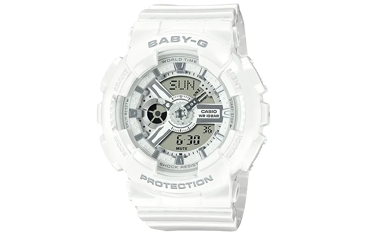 CASIO Women's BABY-G White Watch BA-110X-7A3JF
