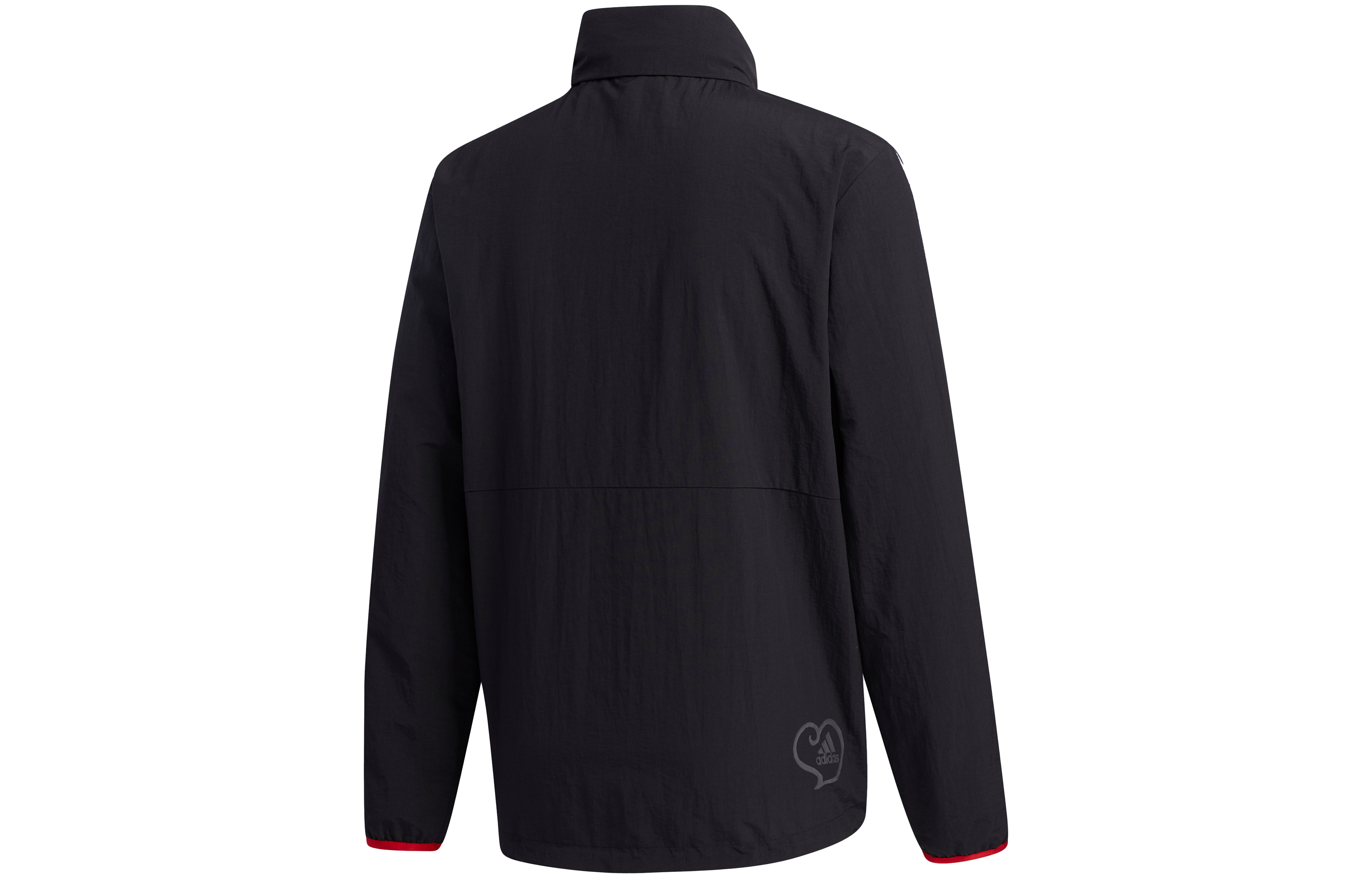 Мужская куртка adidas VD Windbreaker (черная) — фото 2