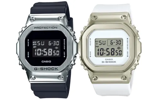 CASIO Unisex Pair Table Series Black Watch