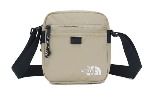 THE NORTH FACE 2L Shoulder Bag, Crossbody Bag, Outdoor Bag Polyester Khaki Unisex