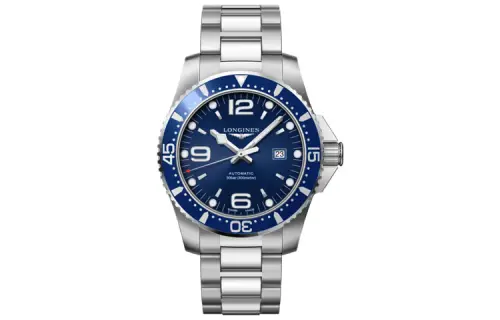 LONGINES Comcast Diving Collection Automatic Mechanical Movement 300m Waterproof Men's Watch 44mm Blue Dial