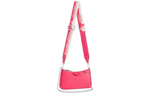 LOUIS VUITTON Cow Leather Crossbody Bag, Shoulder Bag Women's Dragon Fruit
