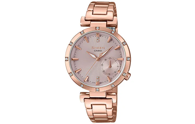 CASIO Women's SHEEN Gold Watch SHE-4051PG-4A