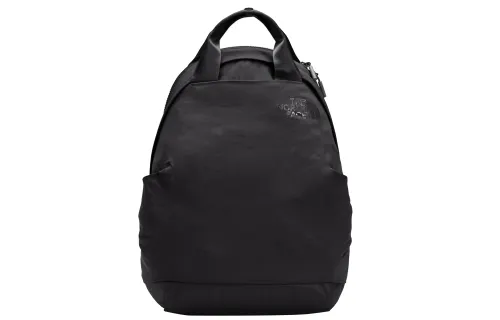 THE NORTH FACE Never Stop 20L Zip Closure Backpack Outdoor Bag Nylon Fabric Black Women's