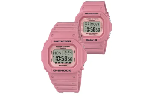 CASIO Unisex Pair Table Series Gray Watch LOV-18B-4