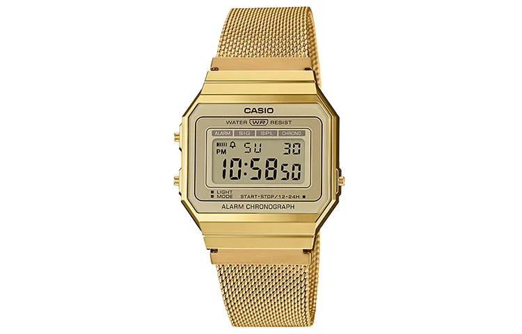 CASIO Unisex YOUTH Gold Watch A700WMG-9A