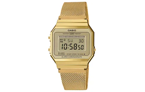 CASIO Unisex YOUTH Gold Watch A700WMG-9A