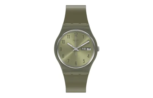 SWATCH Unisex Gent Series 34mm Green Watch GG712