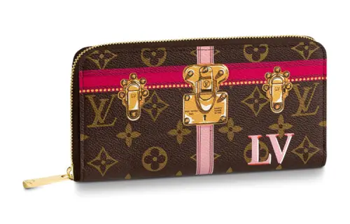 LOUIS VUITTON Zippy Canvas Wallet Clutch Regular Women's Brown