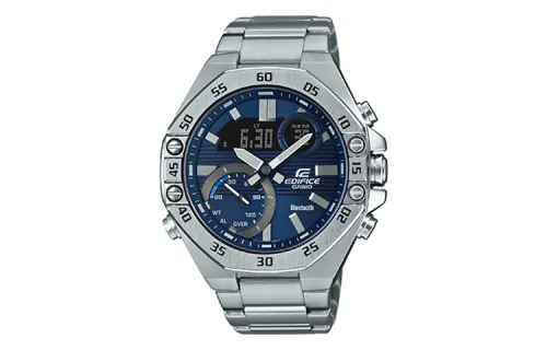 CASIO Men EDIFICE Blue Watch ECB-10YD-2APR