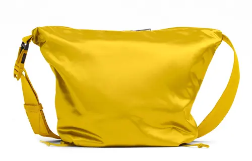 Bottega Veneta Woven Polyamide Shoulder Bag, Crossbody Bag Men's Yellow