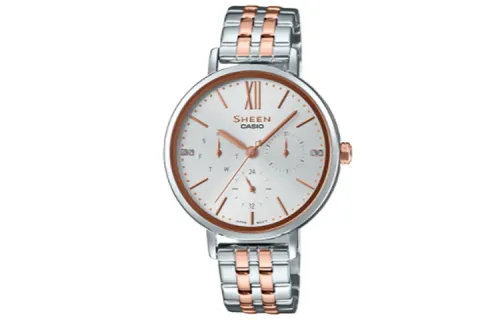 CASIO Women's SHEEN Silver Watch SHE-3064SPG-7A