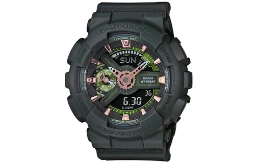 CASIO Women's YOUTH Green Watch GMA-S110CM-3A