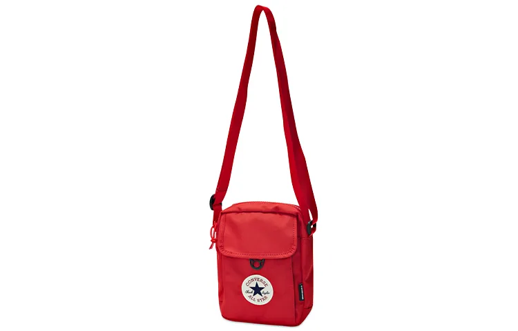 Converse Polyester Shoulder Bag, Crossbody Bag Regular Unisex Red