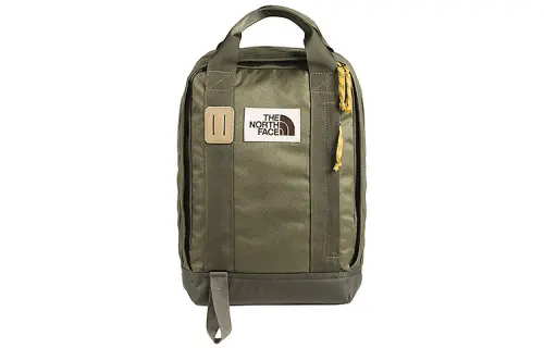 THE NORTH FACE 14.5L Backpack Outdoor Bag Fabric Olive Green Unisex