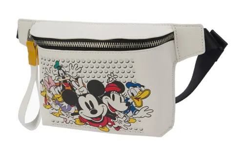 Li Ning Disney, Collaboration Pu Crossbody Bag, Fanny Pack Regular Unisex White