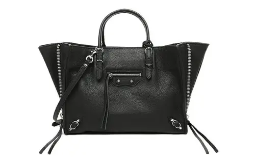 Balenciaga Leather Handbag Women's Black