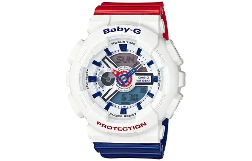 CASIO Women's BABY-G White Watch BA-110TR-7