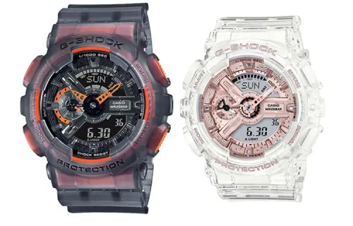 CASIO Unisex Pair Table Series Black Watch