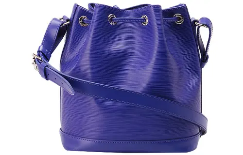 LOUIS VUITTON NOE Epi Leather Bucket Bag, Shoulder Bag, Crossbody Bag Mini Women's Blue Purple