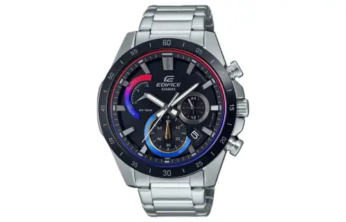 CASIO Men EDIFICE Black Watch EFR-573HG-1AV