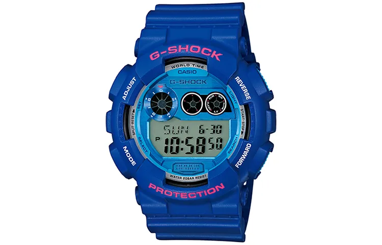 CASIO Men YOUTH Blue Watch GD-120TS-2