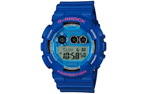 CASIO Men YOUTH Blue Watch GD-120TS-2